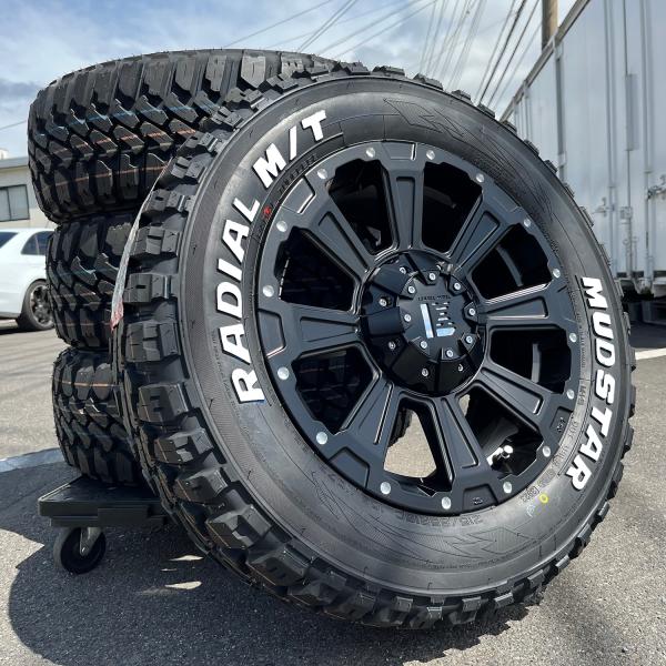 キャラバン　MUDSTAR M/T 215/65R16C 4本セット　車検対応 wat_deathrock-mb-16-6h-mudstar