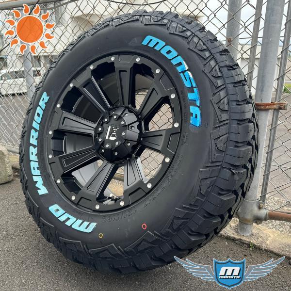 Mt.　ハイラックス　装着済み　17インチタイヤ・ホイールセット MONSTA TYRES 【新品】プラド ハイラックス 夏タイヤ 17インチ