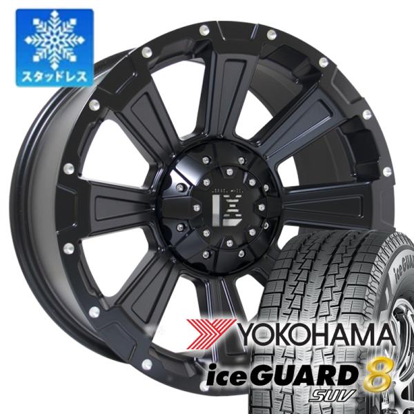 GRASS 17インチ ホイールセット ice GUARD 170 wat_dr17mb-38-6h-yokog075-yu4
