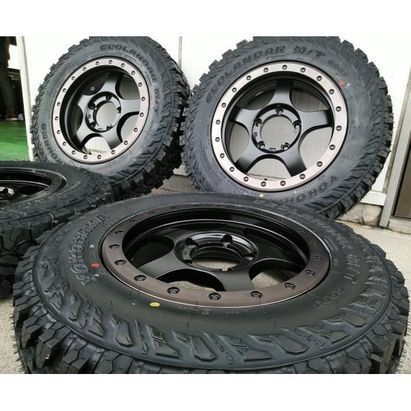 ヨコハマジオランダーM/Tセットマッドタイヤ185/85R16ジムニー GEOLANDAR 【新品/4本セット】 ジムニー 夏タイヤ ホイール