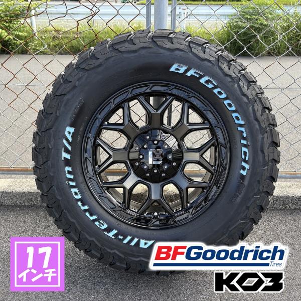 ブラックライノ アーセナル bfグッドリッチ285/70R17タイヤホイール5本