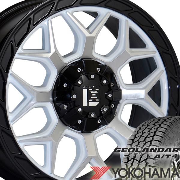 ✨新作✨16インチ⭐️ハイエース⭐️ヨコハマAT4⭐️車検対応⭐️ブラック⭐️新品 GEOLANDAR 車検対応 ハイエース 200系 レジアスエース 16インチ