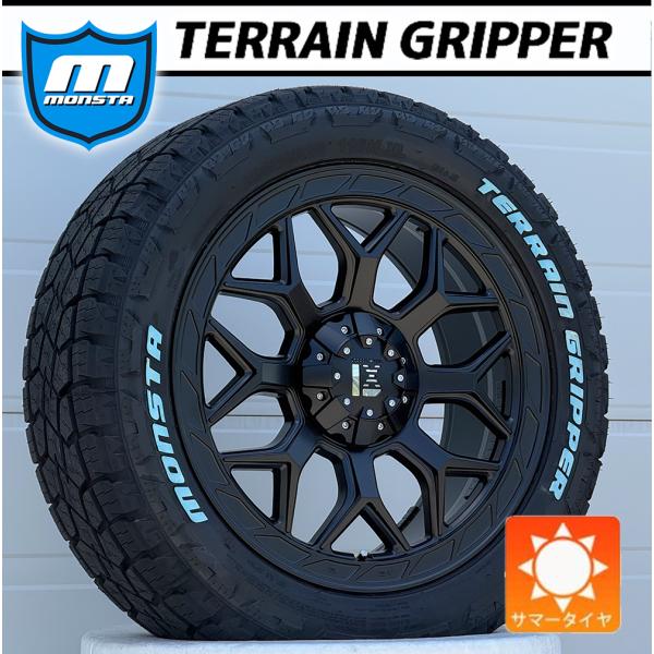 【新品4本】グランドチェロキー｜ジープ 20インチ タイヤホイール MONSTA テレングリッパー 265/50R20 275/55R20 LEXXEL InF