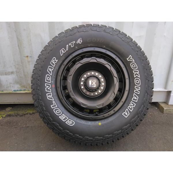 GEOLANDAR 新品 4本 150 プラド FJ ハイラックス タイヤホイールセット