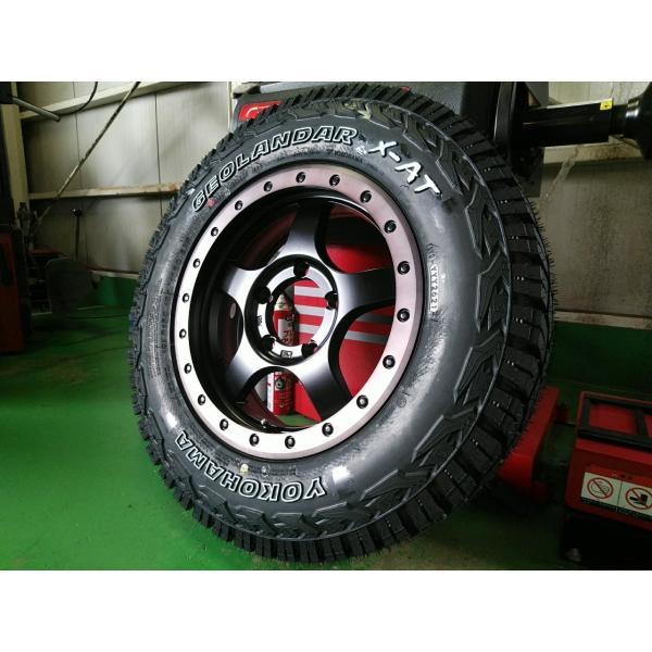 GEOLANDAR 新品 ジムニー タイヤホイールセット 195R16 ヨコハマ