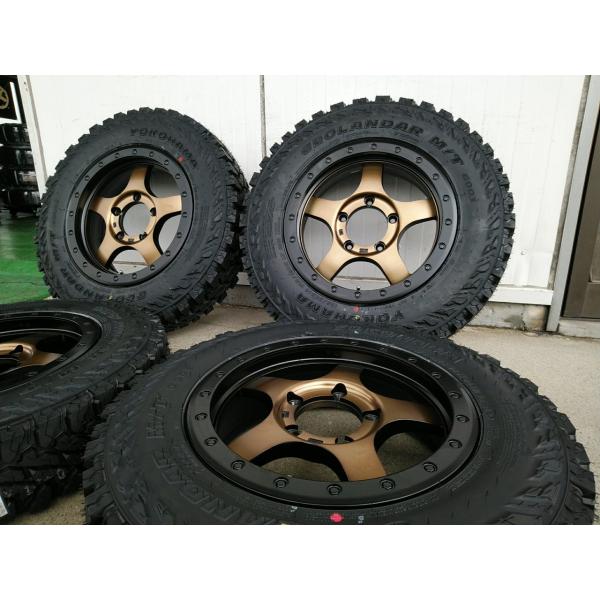 ジムニー　JB23 タイヤホイールセット　185/85R16 ヨコハマ　MT ① ヨコハマタイヤ（YOKOHAMA TIRE） ジムニー 新品 タイヤホイールセット