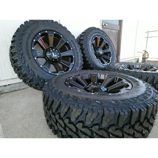 釣*師様 Yokohama MT 17インチオフロードタイヤ ヨコハマタイヤ（YOKOHAMA TIRE） ノーマル車高OK ランドクルーザー