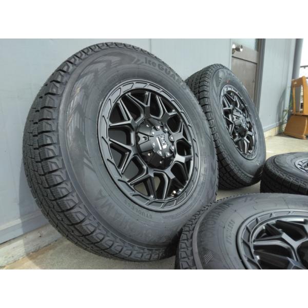 デリカ用 YOKOHAMAスタッドレス225/70R16 ホイール付4本 iceGUARD 国産 スタッドレスタイヤ ホイール4本セット デリカD5 CX5