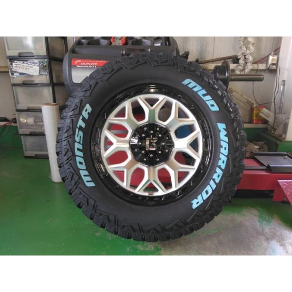MONSTA TYRES 新品 4本 150 プラド FJ ハイラックス サーフ タイヤ