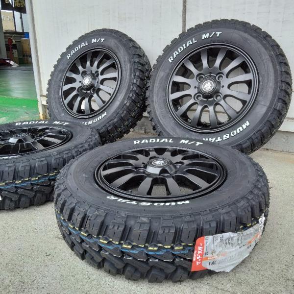 145/80R12LT 80/78N 送料込み 4本 アクティ/キャリー MUDSTAR 145/80R12 80/78N LT ハイゼット アクティ アトレークリッパー