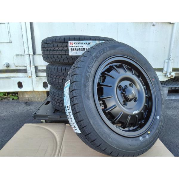 Kenda KR36 14インチスタッドレスタイヤ4本セット ICETEC 165/55R14 2025年製 新品スタッドレスタイヤ KENDA KR36 送料