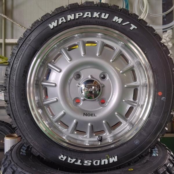 MUDSTAR 【新品4本セット】 軽自動車 軽トラ 軽バン ハイゼット