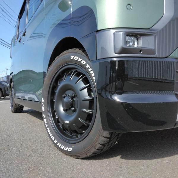 中古タイヤ165/60R15　４本セット　ハスラー、キャスト、ソリオ、デリカミニ OPEN COUNTRY ハスラー デリカミニ タフト タイヤホイール 4本 セット