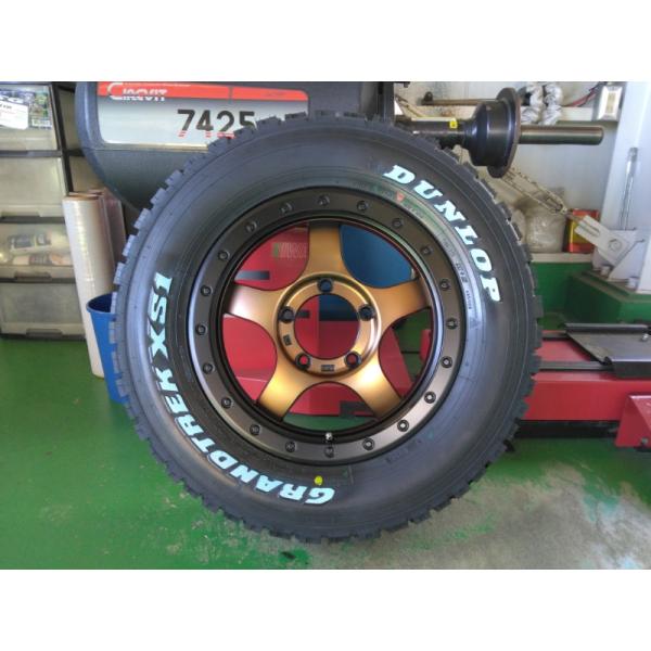 ジムニー 【ホワイトレター】 スタッドレス タイヤホイールセット 新品