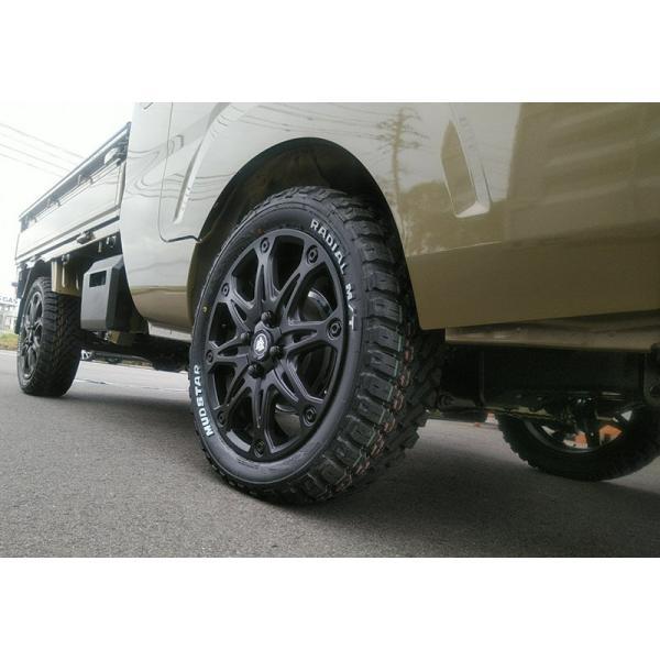 MUDSTAR 新品 ハイゼットジャンボ ハスラー サマータイヤ ホイール4本