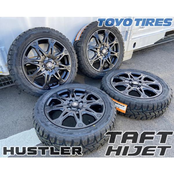 OPEN COUNTRY ハイゼットジャンボ 軽トラ タイヤホイール トーヨー