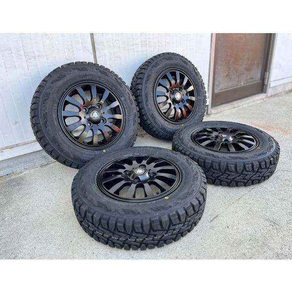 X-BLOODディーゼル12インチ◆おまけ中古タイヤ TOYO オープンカントリーRT 145/80R12付！ハイゼット、アクティ、現行アトレーなど OPEN COUNTRY 145/80R12 80/78N LT ハイゼット アクティ アトレー
