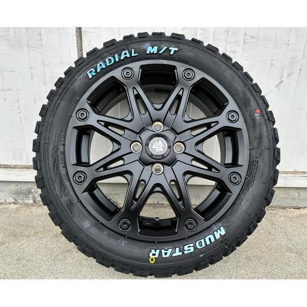 MUDSTAR 軽トラック ハイゼット ジャンボ ノーマル車高 タイヤホイール