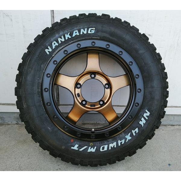 10 NANKANG 175/80R16 8分目 ジムニー ノーマル NANKANG（ナンカン） 175/80R16 NANKANG ホワイトレター ジムニー JB23