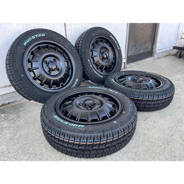送料込★マッドスター155/65R14セット★ハイゼット・キャリー・エブリー 送料込☆マッドスター155/65R14セット☆ハイゼット・キャリー