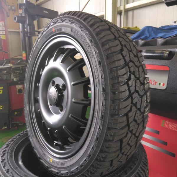 GEOLANDAR NBOX NONE NWGN タイヤホイール 新品 4本セット ヨコハマ 
