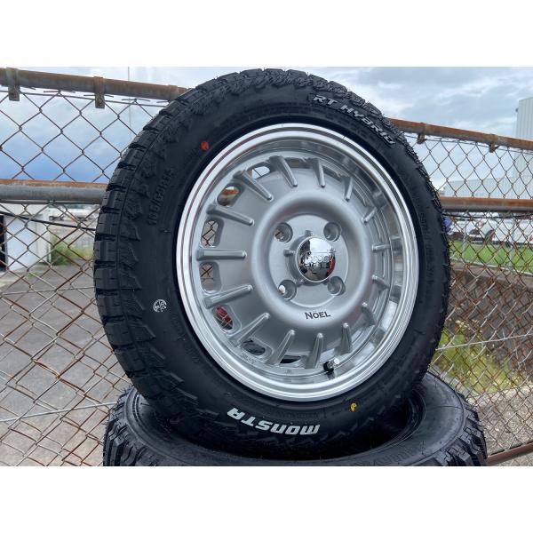 社外ホイールリフトアップ15インチマッドタイヤ165/60r15 TOYO TIRES 165/60R15インチ マッドタイヤ 付 ホイールセット