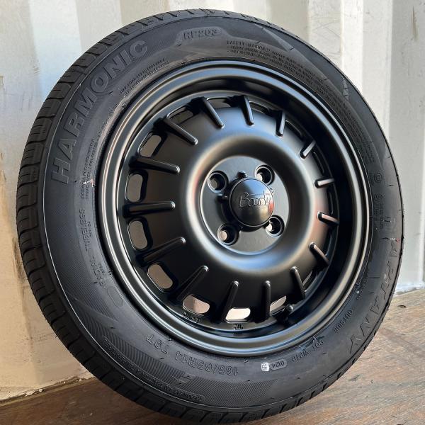 夏タイヤ 軽自動車 タイヤホイールセット 4本セット エヌボックス 