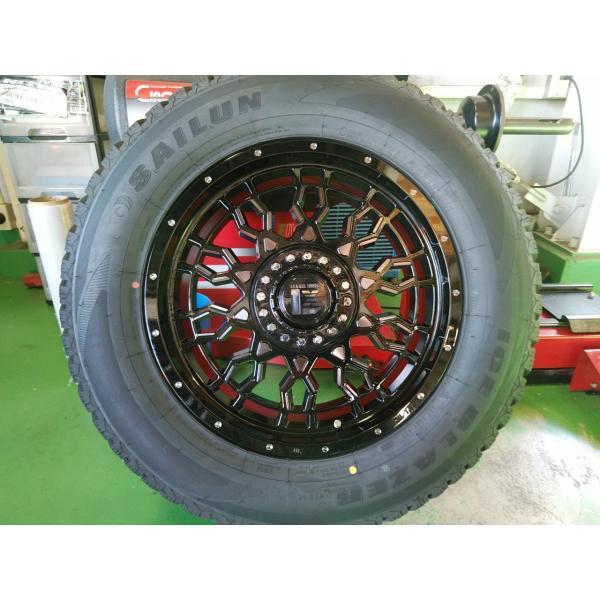 ICE BLAZER JL JK ラングラー スタッドレスタイヤホイールセット 18 