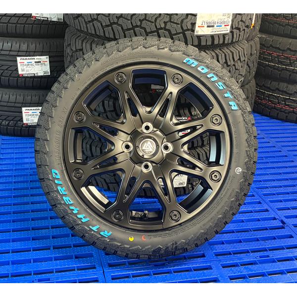 MONSTA TYRES ハイゼットジャンボ ノーマル車高 タイヤホイール