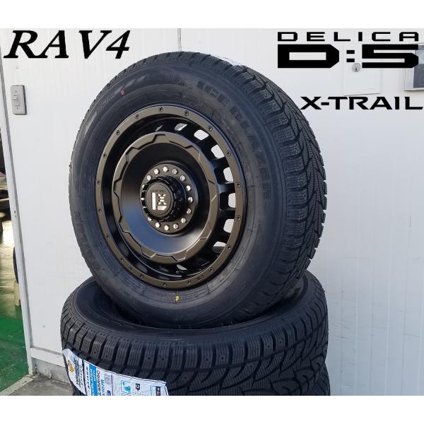 デリカ RAVE4 CX8 ホイール オールシーズン スタッドレス AT 4 デリカ