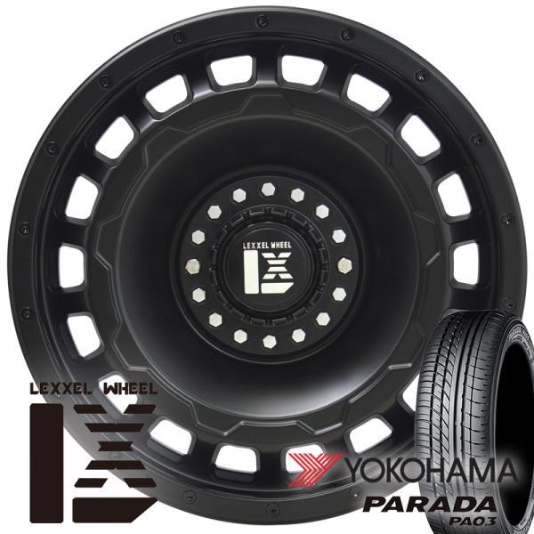 Yokohama PARADA PA03 16インチタイヤ 4本セット PARADA 【新品4本セット】200系ハイエース YOKOHAMA PA03 215/65R16
