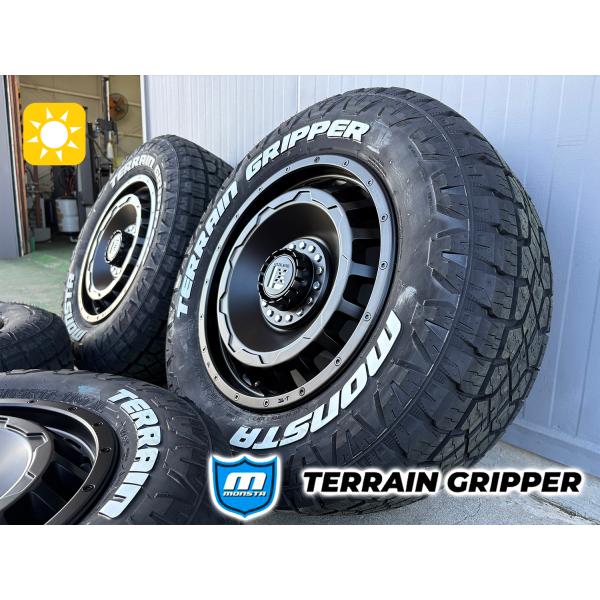 MONSTA TYRES 限定品 パジェロ専用 新品 タイヤホイール 265/65R17 4本