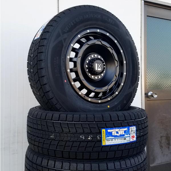 スタッドレス　265/65/17 プラド　ハイラックスサーフ　パジェロ等 265/65R17 ハイラックス サーフ パジェロ タイヤホイールセット