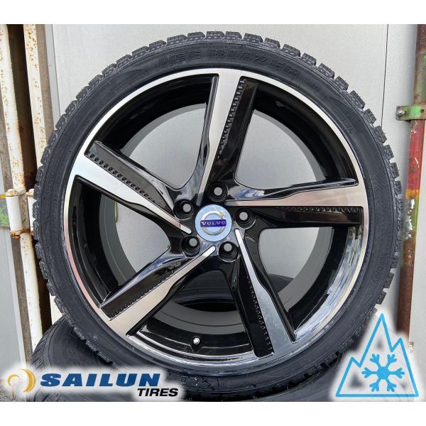 ICE BLAZER スタッドレス ボルボ VOLVO V40 18インチ タイヤホイール