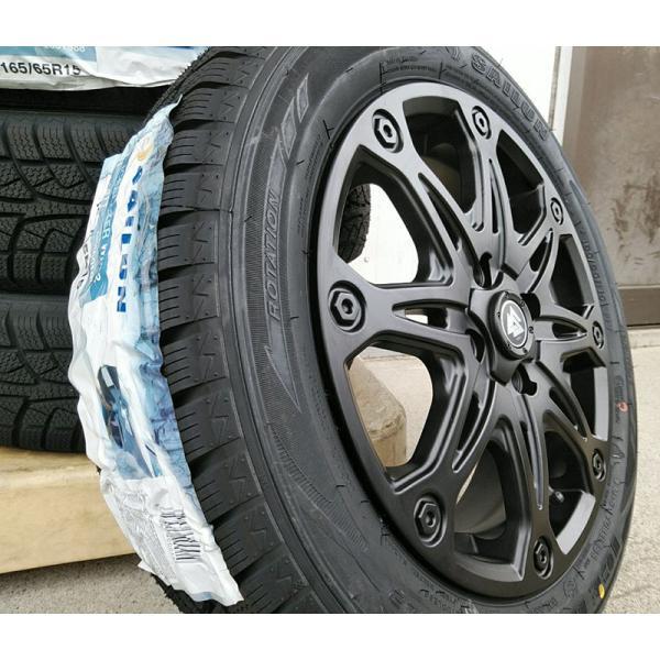 ICE BLAZER タフト スタッドレス 165/65R15 SAILUN WSL2 タイヤ 