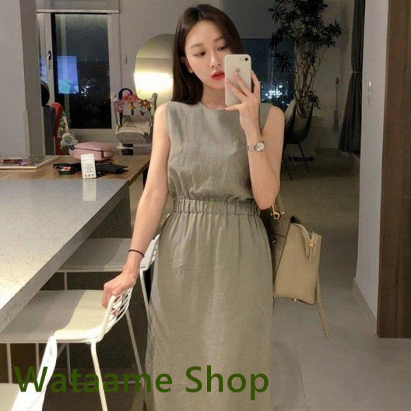 レディースファッション 贈り物 ワンピース レディース リネンワンピース マキシ丈 黒 亜麻ワンピース ノースリーブ タンク ゆったり 体型カバー ロングワンピース 大きいサイズ 0hlqx4oh3k Www Boulevardrestaurants Com