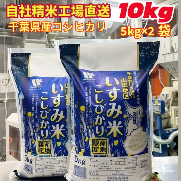 新米 令和8年産 いすみ市 山田地区産 コシヒカリ 10kg 源氏ボタルの里 ホタル 白米 精米 米 お米 送料無料(一部地域を除く) 5kg×2