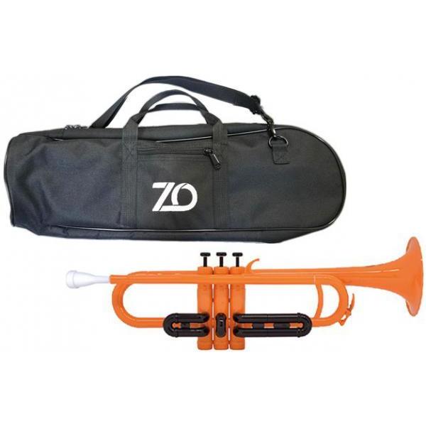 ZO(ゼットオー) トランペット TP-11BK オレンジ 調整品 新品 アウトレット プラスチック製 管楽器 本体 B♭ trumpet 樹脂製 orange　北海道 沖縄 離島不可