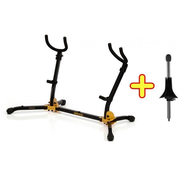 Hercules DS537B TbNX X^h 2{ fA DS501B gybg A_v^[ alto tenor Saxophones Dual stands trupet plus@kC  s