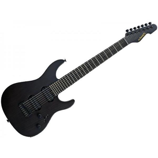 E-SN-24 FIXED 7ST See Thru Black Satin