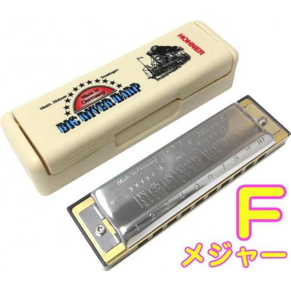 HOHNER(z[i[) Big River Harp F MS 590/20 10 rbOo[n[v u[Xn[v^ 10Holes blues harmonica@kC  s
