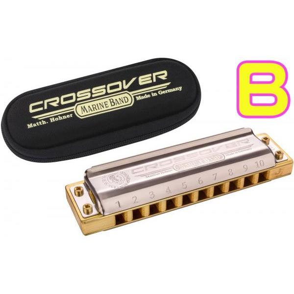 HOHNER(�z�[�i�[) �}�����o���h�N���X�I�[�o�[ B�� 2009/20 10�� Marine Band Crossover Blues Harmonica �|���{�f�B�@�k�C�� ���� �����s��