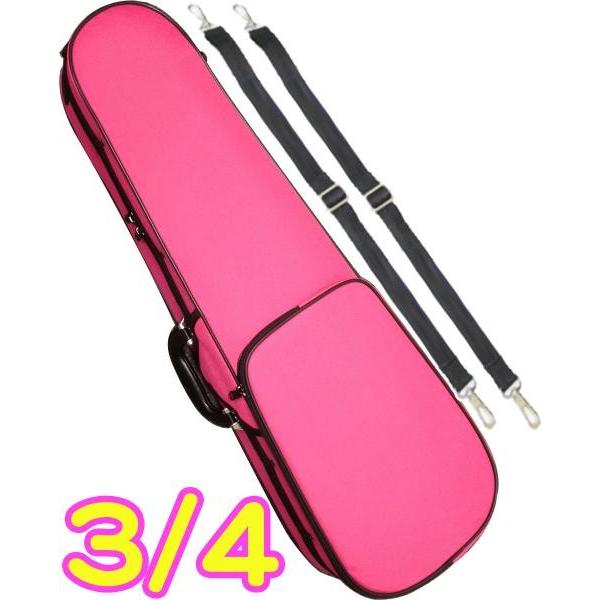 CarloGiordano TRC-100C sN DPK 3/4 oCIP[X qp bN Z~n[hP[X 43 P[X violin case pink@kC  s