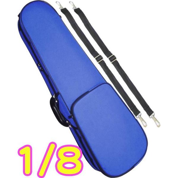 CarloGiordano TRC-100C u[ MBL 1/8 oCIP[X qp bN Z~n[hP[X 81 P[X violin case blue F@kC  s