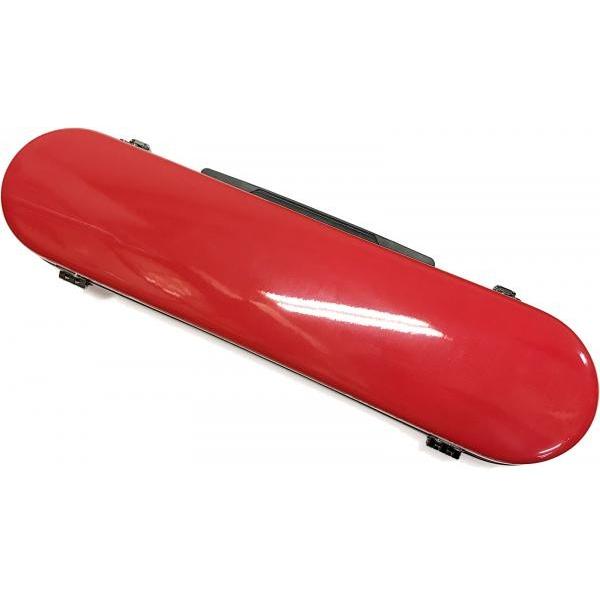 ぽよ　C.C.シャイニーケース フルートケース　レッド シャイニー 予約受付中 C.C.シャイニーケースII フルート用