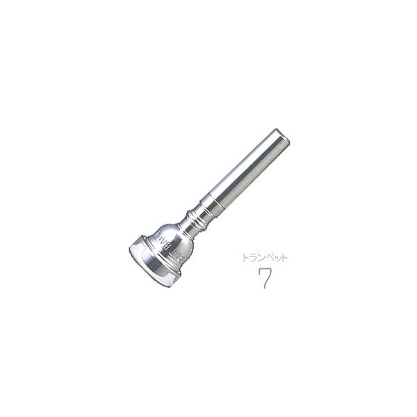 Vincent Bach(BZg obN) 7 gybg }EXs[X SP ⃁bL X^_[h trumpet mouthpiece Silver plated 7@kC  s