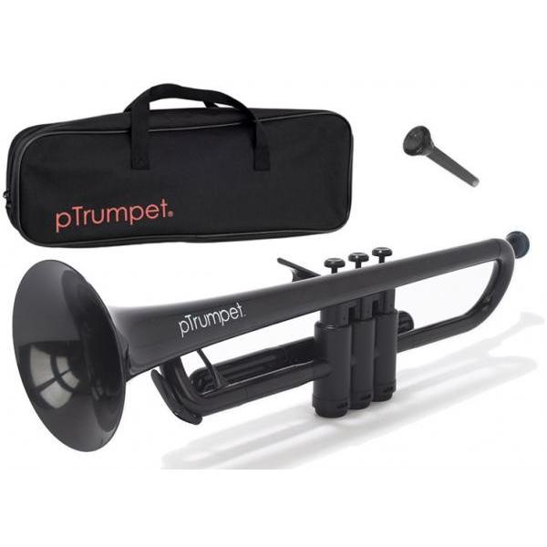 PINSTRUMENTS PTRUMPET1BLK ブラック pTrumpet プラスチック トランペット B♭ 管楽器 Pトランペット 本体  trumpet black　北海道 沖縄 離島不可