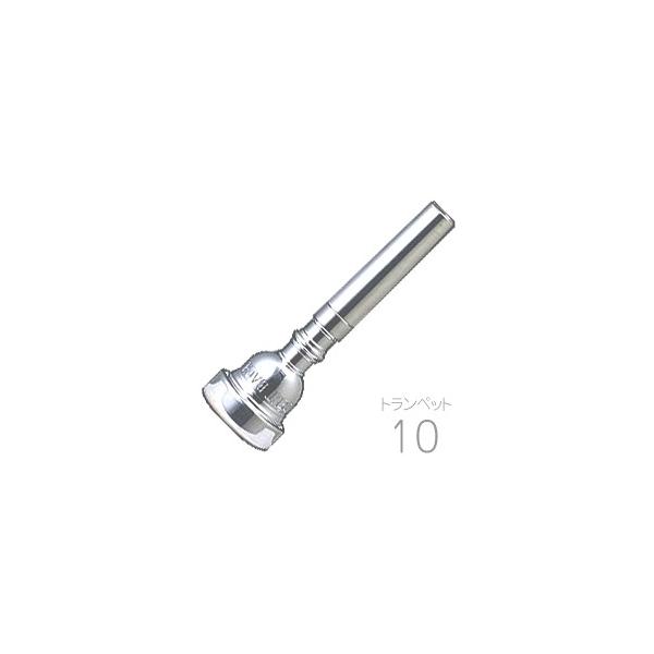 Vincent Bach(BZg obN) 10 gybg }EXs[X SP ⃁bL X^_[h trumpet mouthpiece Silver plated 10@kC  s