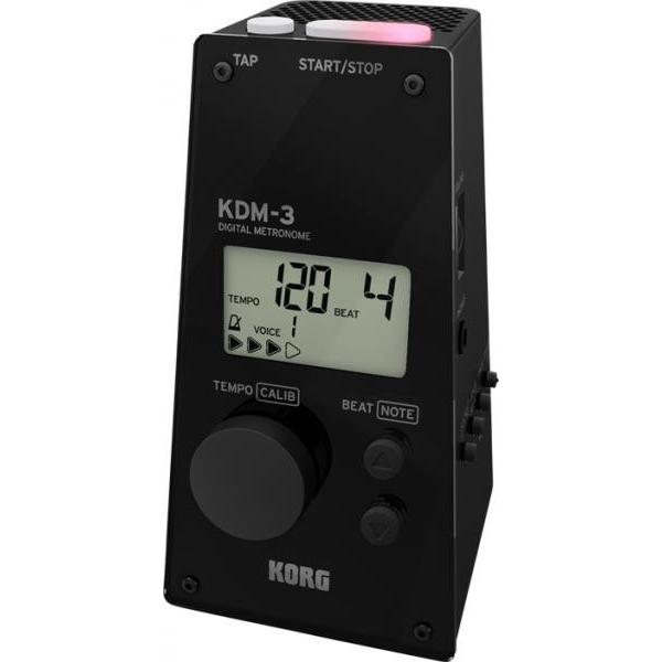 KORG AEgbg KDM-3-BK fW^ gm[ ubN 剹 dqgm[ e|\ KDM3 F digital black metronome@kC  s