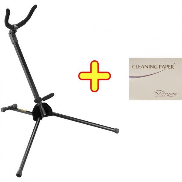 Hercules DS432B ei[TbNX X^h x[ Cx^Cv gxCg TravLite Tenor saxophone Stand Zbg A@kC  s